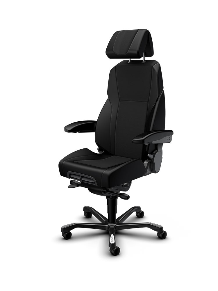 24-Stunden-Stuhl-K4-Premium-Comfort-Line-Leder-Stoff-schwarz-sitz-besser.de
