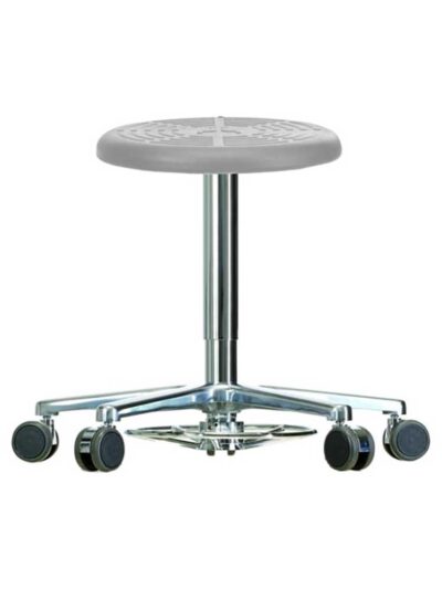 WS 3020 PU - HOCKER MIT ROLLEN